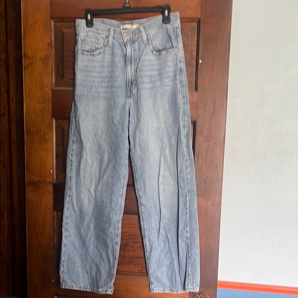 Levi's Light Blue Straight Leg Jeans